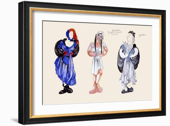 Red Riding Hood Grandmother-Zelda Fitzgerald-Framed Art Print