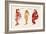 Red Riding Hood paper Doll-Zelda Fitzgerald-Framed Art Print