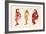 Red Riding Hood paper Doll-Zelda Fitzgerald-Framed Art Print