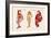 Red Riding Hood paper Doll-Zelda Fitzgerald-Framed Art Print