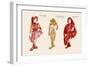 Red Riding Hood paper Doll-Zelda Fitzgerald-Framed Art Print