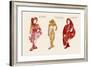 Red Riding Hood paper Doll-Zelda Fitzgerald-Framed Art Print