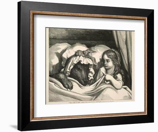 Red Riding Hood-Gustave Doré-Framed Giclee Print