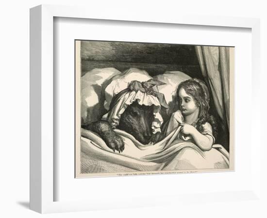 Red Riding Hood-Gustave Doré-Framed Giclee Print