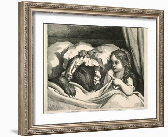 Red Riding Hood-Gustave Doré-Framed Giclee Print