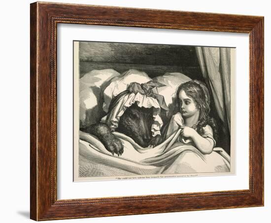 Red Riding Hood-Gustave Doré-Framed Giclee Print