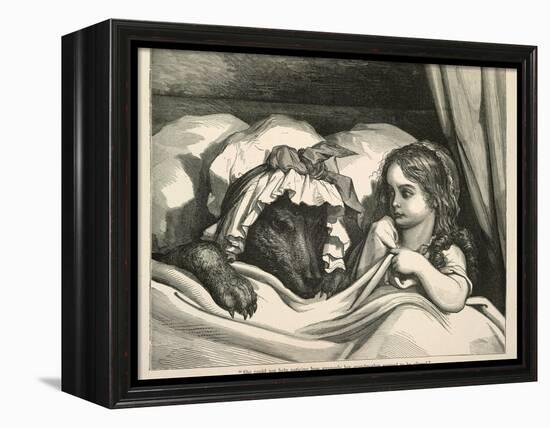 Red Riding Hood-Gustave Doré-Framed Premier Image Canvas