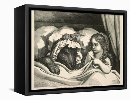 Red Riding Hood-Gustave Doré-Framed Premier Image Canvas