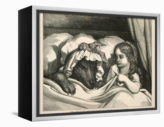 Red Riding Hood-Gustave Doré-Framed Premier Image Canvas