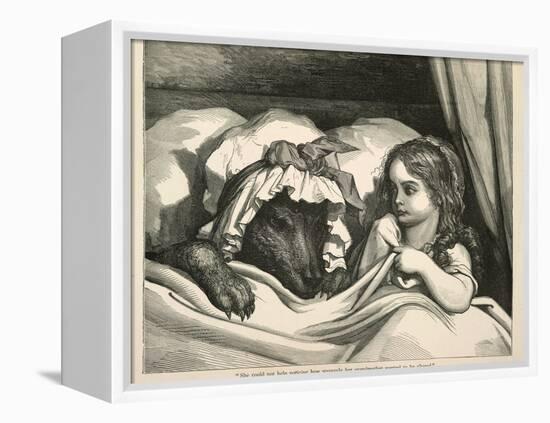 Red Riding Hood-Gustave Doré-Framed Premier Image Canvas