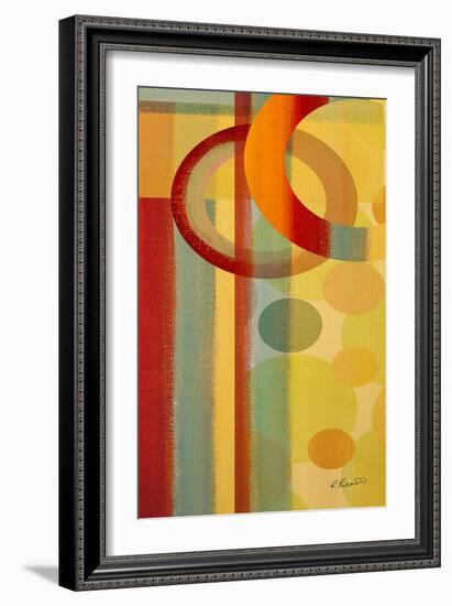 Red Ring II-Ruth Palmer-Framed Art Print