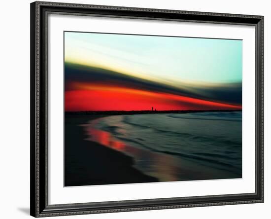 Red Ripple-Josh Adamski-Framed Photographic Print