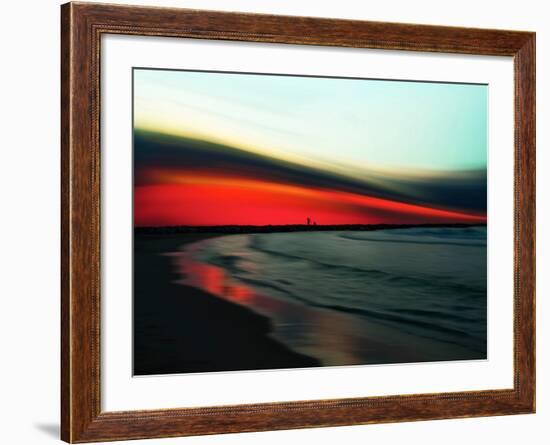 Red Ripple-Josh Adamski-Framed Photographic Print