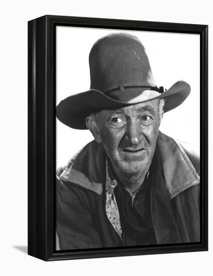 RED RIVER, 1948 directed by HOWARD HAWKS Walter Brennan (b/w photo)-null-Framed Stretched Canvas