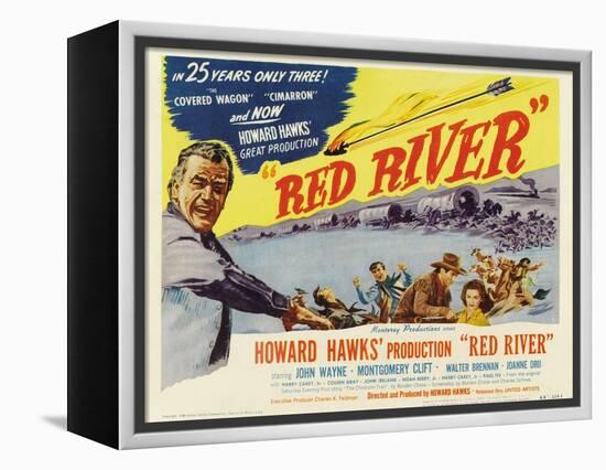 Red River, 1948-null-Framed Stretched Canvas