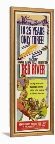 Red River, 1948-null-Framed Stretched Canvas