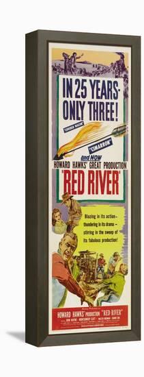 Red River, 1948-null-Framed Stretched Canvas