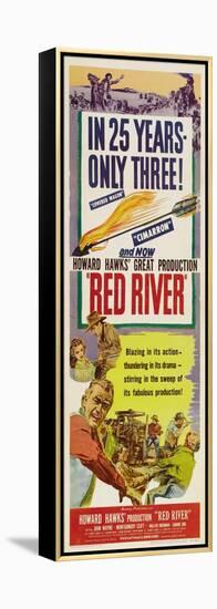 Red River, 1948-null-Framed Stretched Canvas