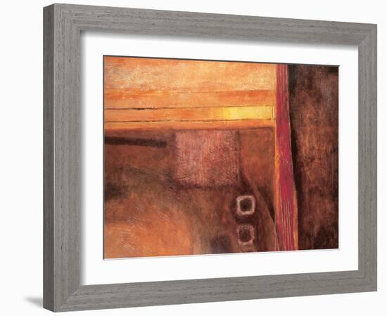 Red River Abstract I-unknown unknown-Framed Art Print