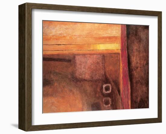 Red River Abstract I-unknown unknown-Framed Art Print
