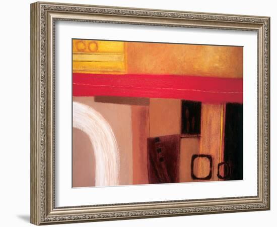 Red River Abstract II-unknown unknown-Framed Art Print