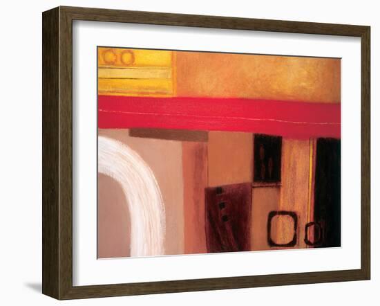 Red River Abstract II-unknown unknown-Framed Art Print