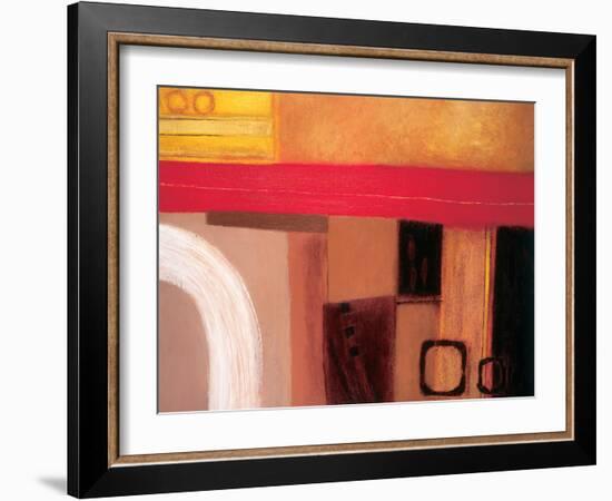 Red River Abstract II-unknown unknown-Framed Art Print