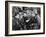 Red River, from Left: Noah Beery Jr., Montgomery Clift, Walter Brennan, 1948-null-Framed Premium Photographic Print