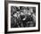 Red River, from Left: Noah Beery Jr., Montgomery Clift, Walter Brennan, 1948-null-Framed Photo