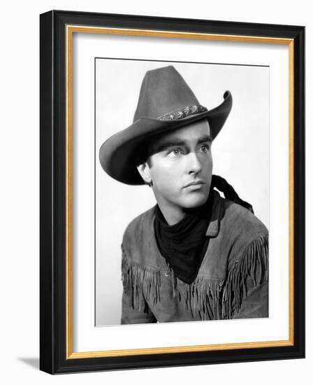 Red River, Montgomery Clift, 1948-null-Framed Photo