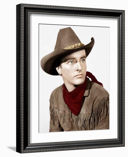 RED RIVER, Montgomery Clift, 1948-null-Framed Photo