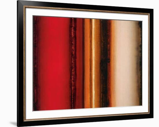 Red River Sunset-Joel Holsinger-Framed Art Print