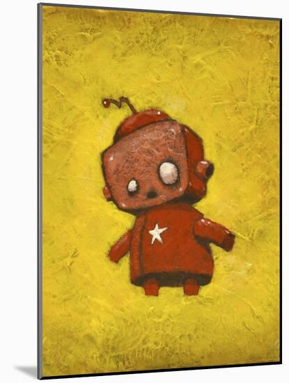 Red Robot Star-Craig Snodgrass-Mounted Giclee Print