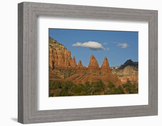 Red Rock, Bell Rock Pathway, Coconino NF, Sedona, Arizona, USA-Michel Hersen-Framed Photographic Print