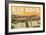 Red Rock Canyon - Las Vegas, Nevada-Lantern Press-Framed Art Print