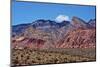 Red Rock Canyon, National Conservation Area, Nevada, USA-Michel Hersen-Mounted Photographic Print