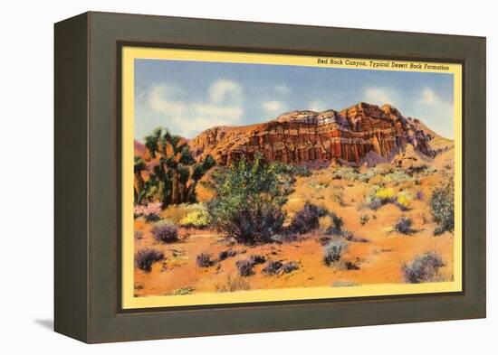 Red Rock Canyon, Nevada-null-Framed Stretched Canvas