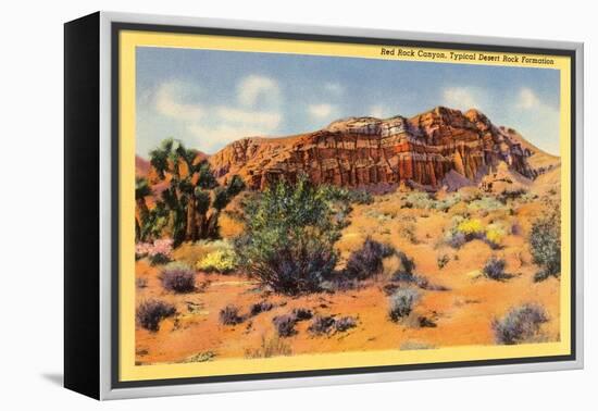 Red Rock Canyon, Nevada-null-Framed Stretched Canvas