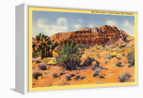 Red Rock Canyon, Nevada-null-Framed Stretched Canvas