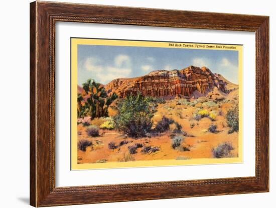 Red Rock Canyon, Nevada-null-Framed Art Print