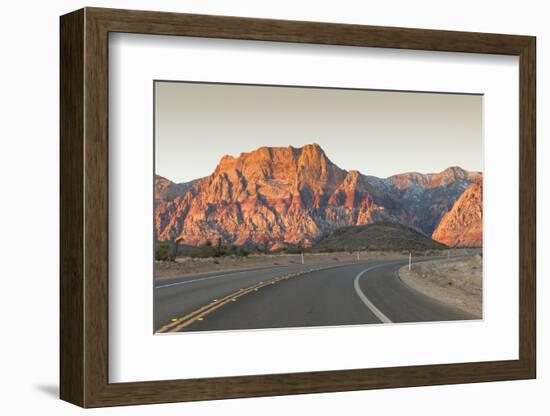 Red Rock Canyon Outside Las Vegas, Nevada, USA-Michael DeFreitas-Framed Photographic Print