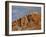 Red Rock Cliff With Snow, Carson National Forest, New Mexico-James Hager-Framed Photographic Print