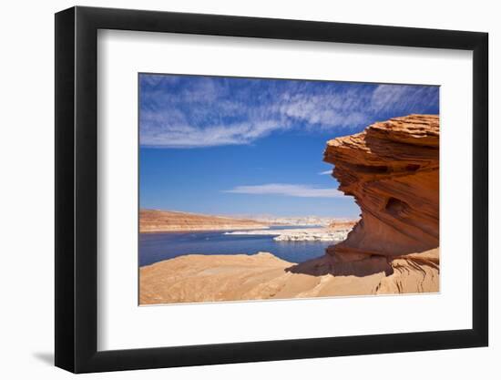 Red Rock Formations, Lake Powell, Page, Arizona, United States of America, North America-Neale Clark-Framed Photographic Print