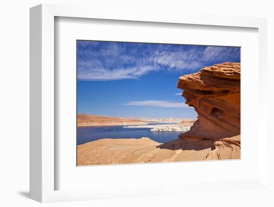 Red Rock Formations, Lake Powell, Page, Arizona, United States of America, North America-Neale Clark-Framed Photographic Print