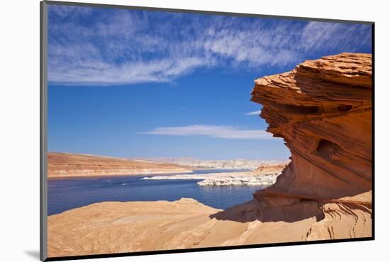 Red Rock Formations, Lake Powell, Page, Arizona, United States of America, North America-Neale Clark-Mounted Photographic Print