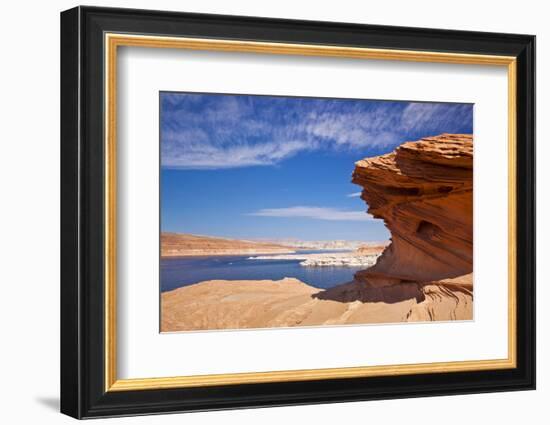 Red Rock Formations, Lake Powell, Page, Arizona, United States of America, North America-Neale Clark-Framed Photographic Print