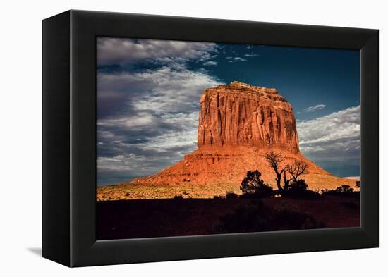Red Rock in Monument Valley USA-Jody Miller-Framed Premier Image Canvas