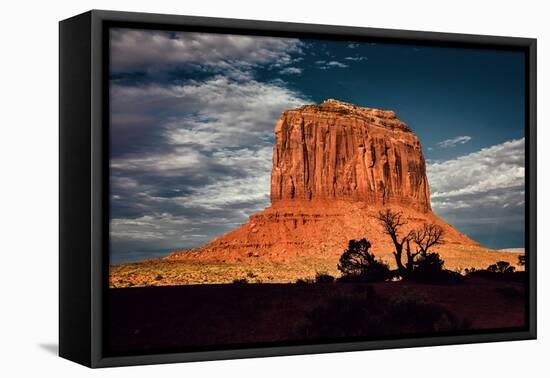 Red Rock in Monument Valley USA-Jody Miller-Framed Premier Image Canvas