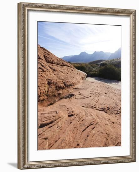 Red Rock National Conservation Area, Las Vegas, Nevada, United States of America, North America-Ethel Davies-Framed Photographic Print