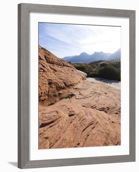 Red Rock National Conservation Area, Las Vegas, Nevada, United States of America, North America-Ethel Davies-Framed Photographic Print